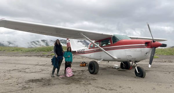 Alaska Bear Adventures wheeled plane