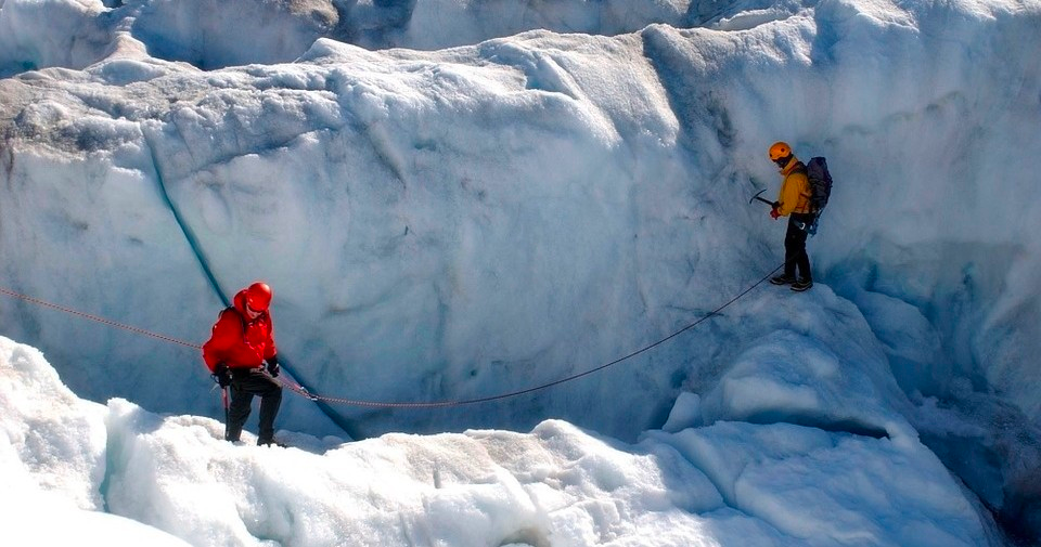 Alaska Helicopter Tours Ice Climbing