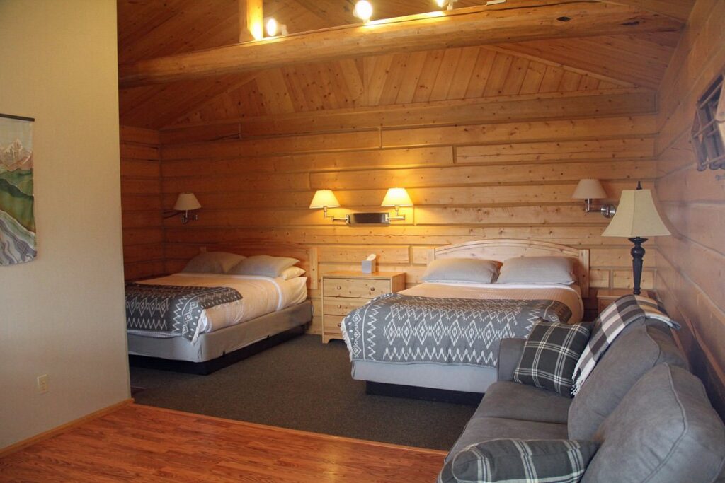 Sheep Mountain Lodge Cabin Inside